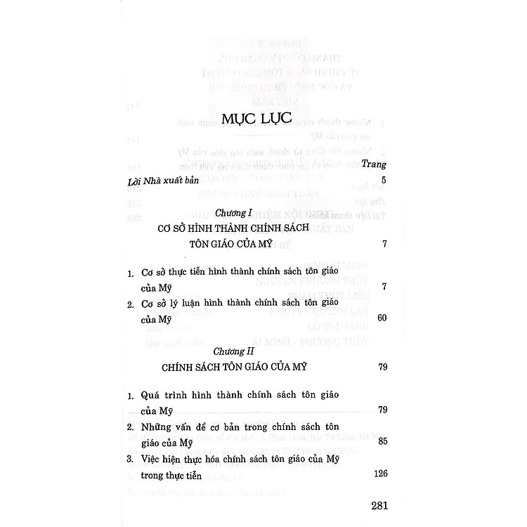Chính Sách Tôn Giáo Của Mỹ Và Góc Nhìn Tham Chiếu Với Việt Nam - Ảnh 3
