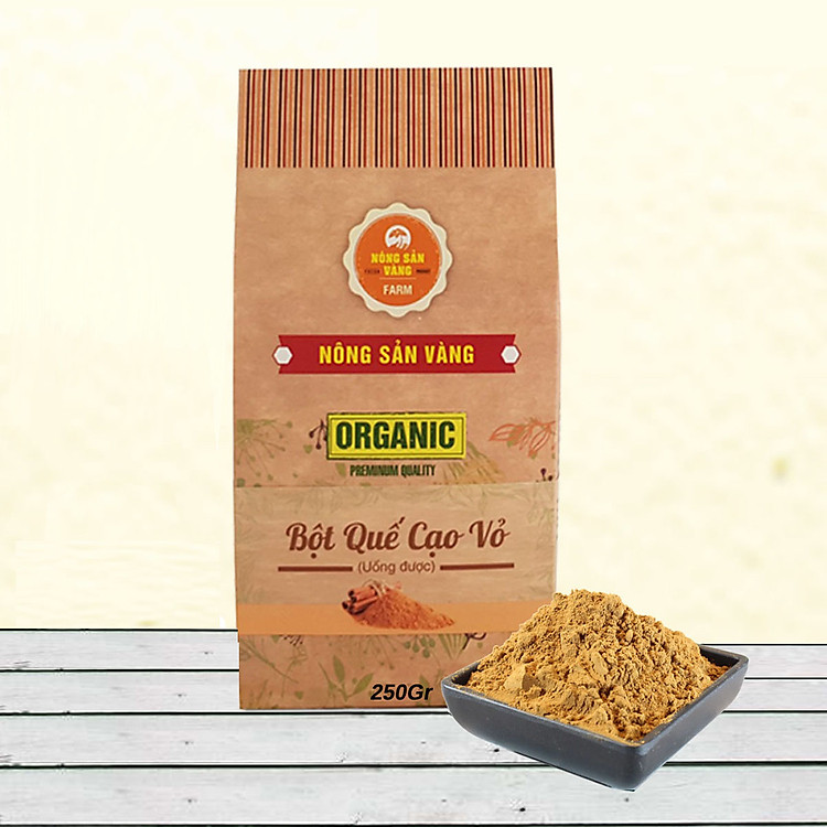 Bột Quế Nguyên Chất Cạo Vỏ (Uống) 250gr , làm bánh, nấu ăn, giảm cân, giảm mỡ bụng