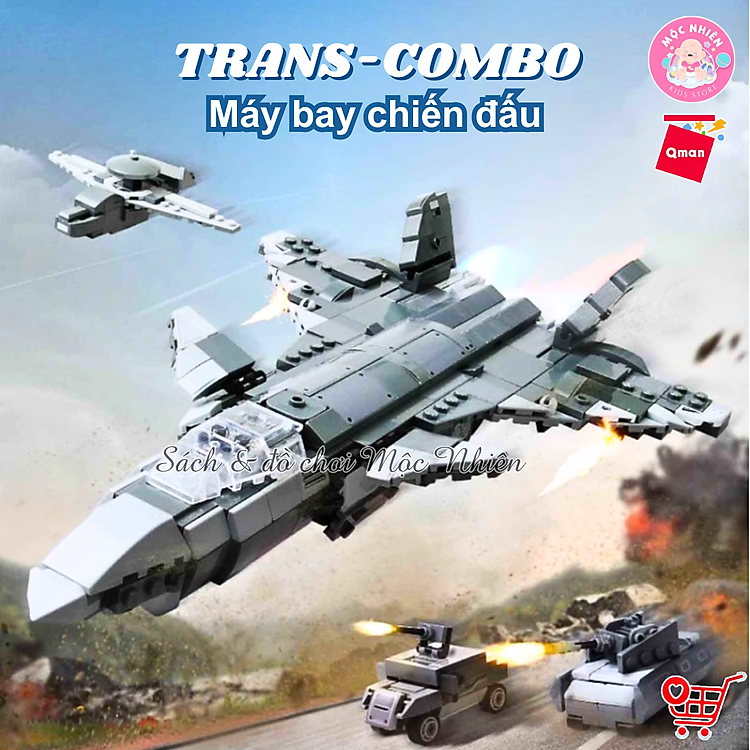 Đồ Chơi Xếp Hình Máy Bay Qman 42201 Chính hãng Giá rẻ - Hình ảnh 5