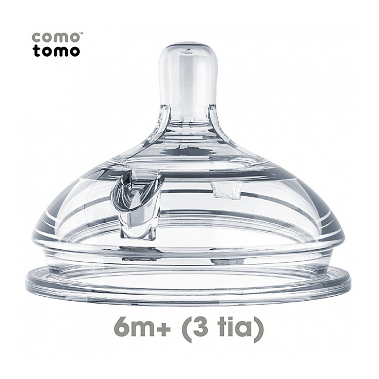 Núm ti silicone Comotomo size 6+ Tiết kiệm - Hình ảnh 4