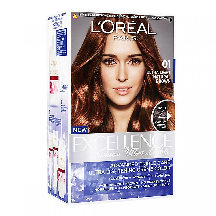 Kem nhuộm nâng sáng 4 tông L'Oreal Paris