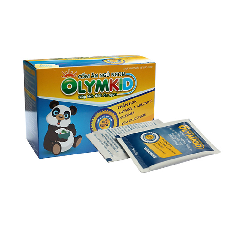 Cốm Ăn ngủ ngon Olymkid - Hết biếng ăn, tăng cân, tăng đề kháng