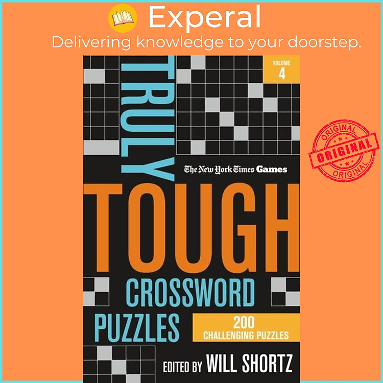 Sách - New York Times Games Truly Tough Cros Puzzles Volume 4 - 200 Challeng by Will Shortz (UK edition, paperback)