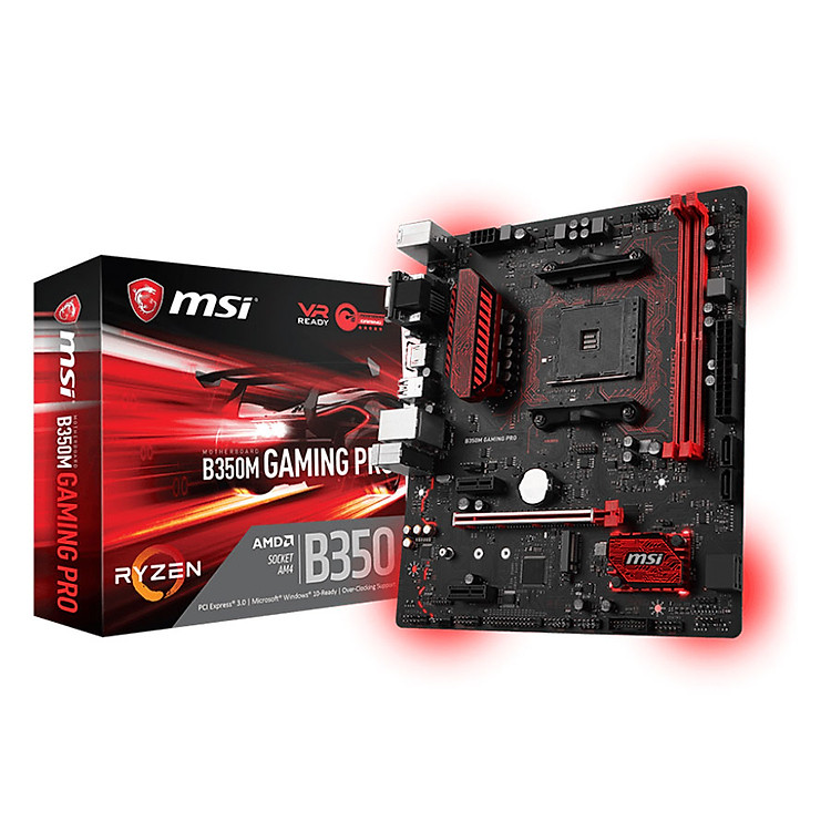 Bo Mạch Chủ Mainboard MSI B350M GAMING PRO Socket AM4 - Hàng Chính Hãng
