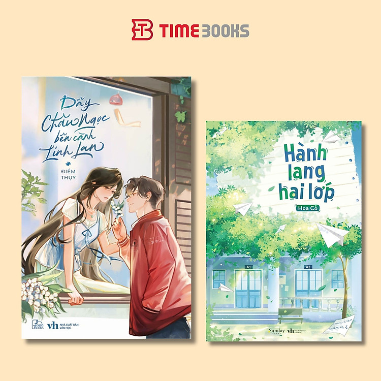 Combo 2 quyển sách Dây Châu Ngọc Bên Cành Linh Lan (trọn bộ) + Hành Lang Hai Lớp (trọn bộ) - Thanh xuân vườn trường