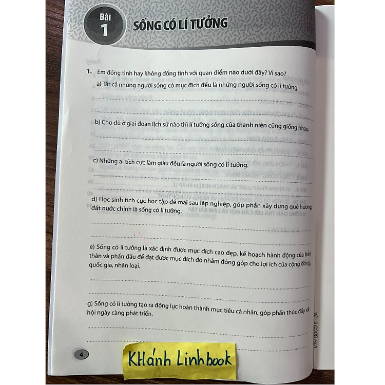 Vở thực hành Giáo dục công dân 9 (Kết nối tri thức với cuộc sống) - Ảnh 4