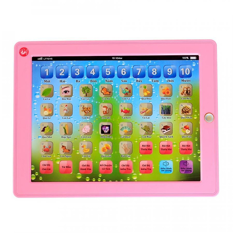 Máy Tính Bảng Tiếng Việt Đồ chơi trẻ em (Màu ngẫu nhiên)