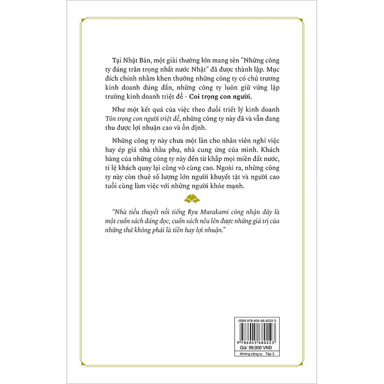 Công Ty Đáng Trân Trọng Nhất Nhật Bản - Ảnh 2