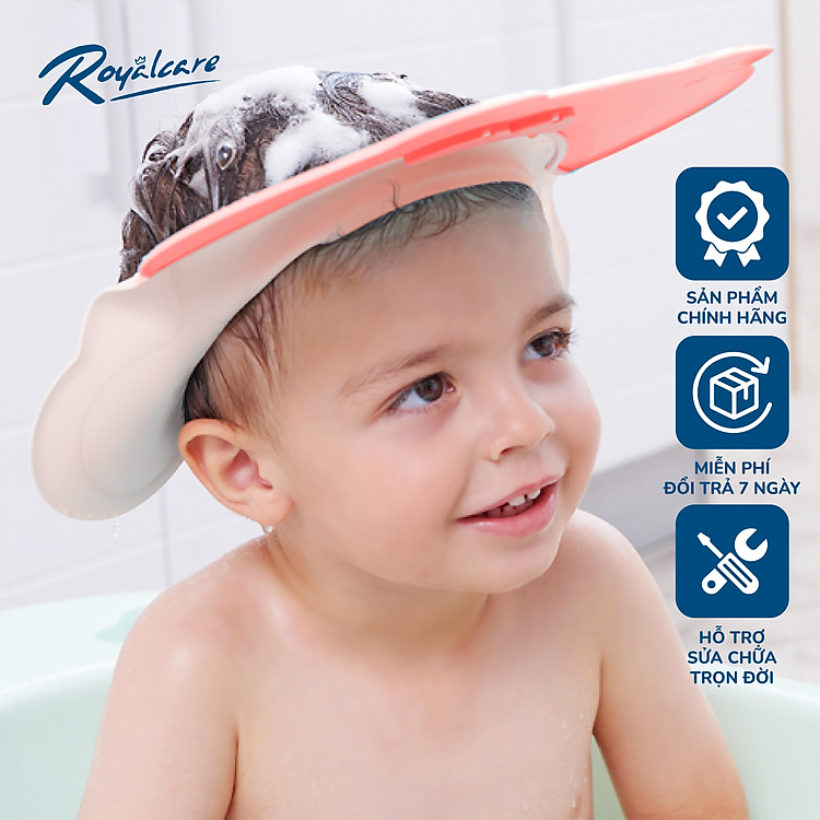 Mũ gội đầu hà mã – Royalcare Chính hãng Ưu đãi
