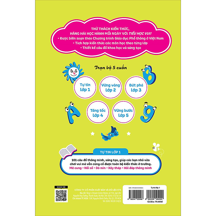 Tiểu Học Vui - Tự Tin Lớp 1 - Ảnh 2