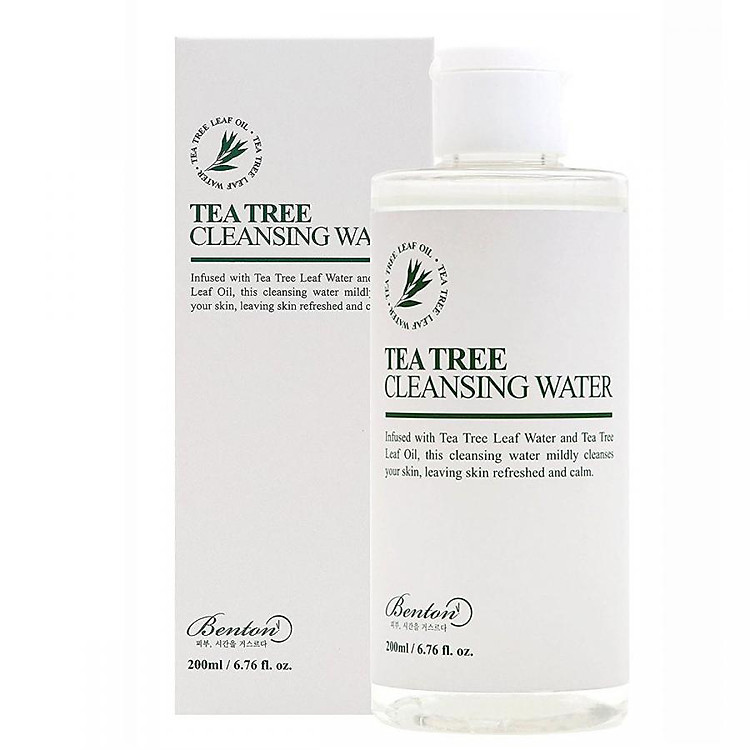 Nước tẩy trang chiết xuất tràm trà Benton Tea Tree Cleansing Water 200ml