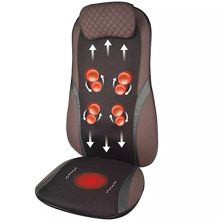 Đệm, Ghế Massage Cao Cấp KingTech KC-500s - Máy Mát Xa Lưng Chế Độ 3D Chuyên Sâu, Kết Hợp Tính Năng Nhiệt Hồng Ngoại - Hàng Chính Hãng