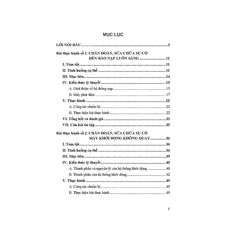 Kỹ Thuật Bảo Dưỡng Và Sửa Chữa Ô Tô Hiện Đại – Sửa Chữa Điện Ô Tô - Ảnh 5