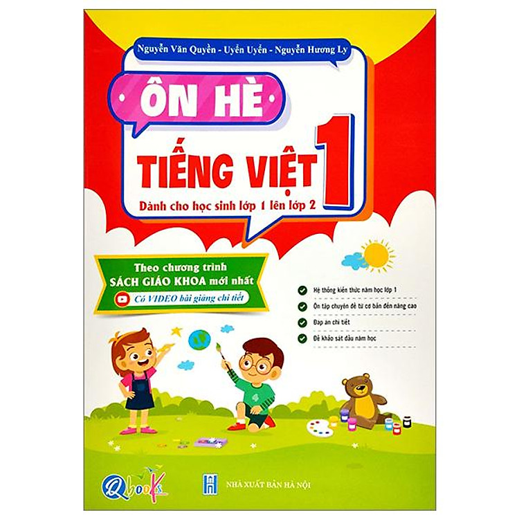 Ôn Hè Tiếng Việt 1 – Dành Cho Học Sinh Lớp 1 Lên Lớp 2
