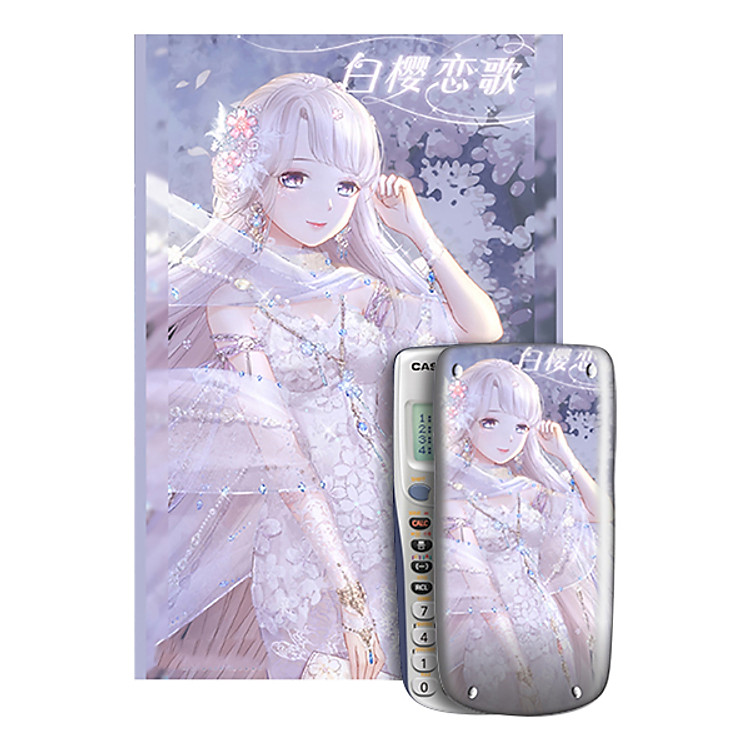 Decal Trang Trí Máy Tính Casio/Vinacal Nhân Vật Anime TAM-004
