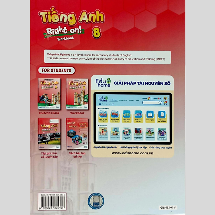 Tiếng Anh 8 Right On - Workbook - Ảnh 5