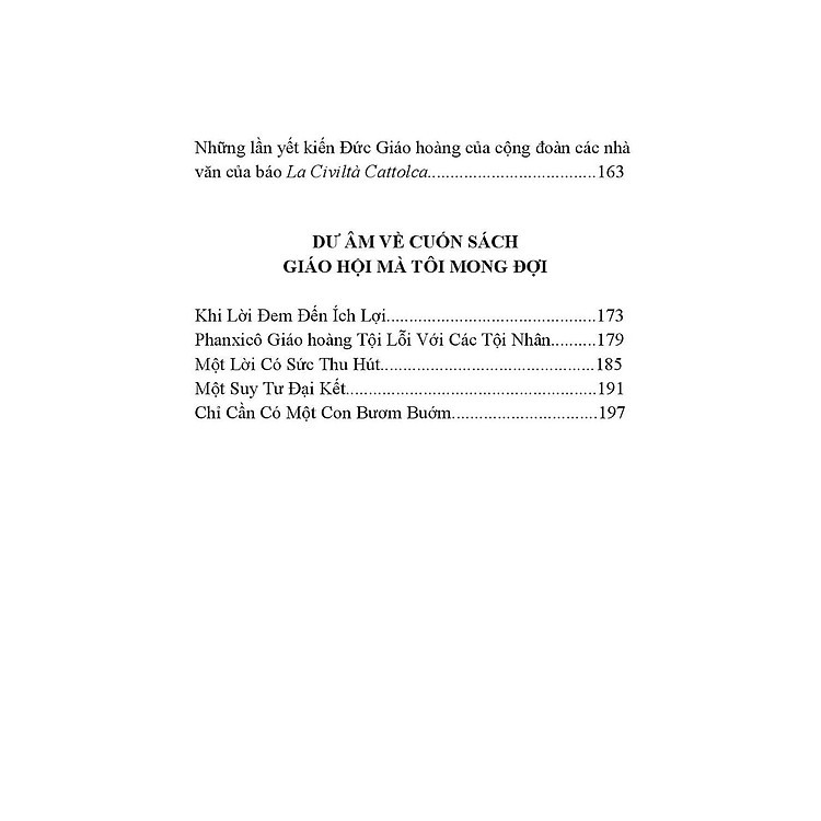 Giáo Hội Mà Tôi Mong Đợi - Ảnh 4