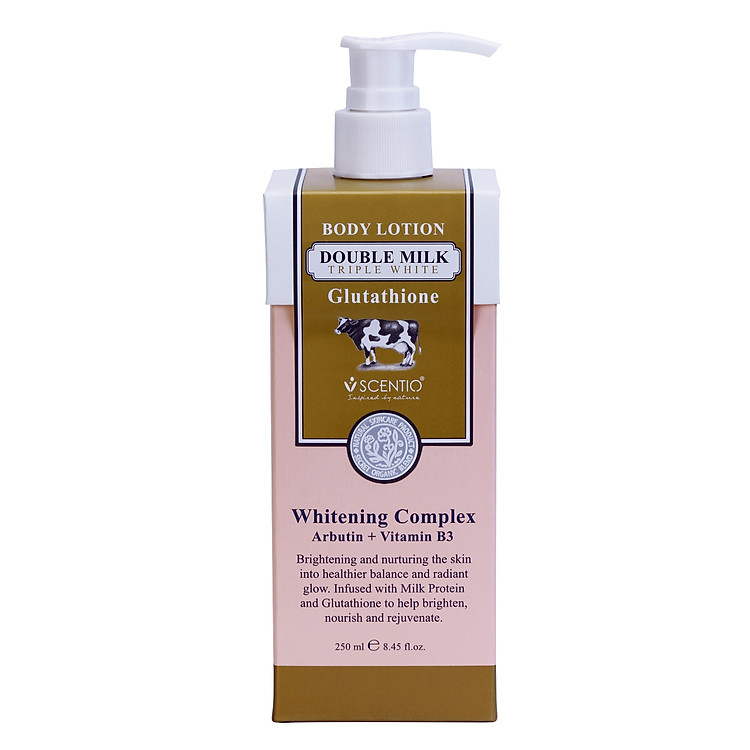 Dưỡng Thể Dưỡng Trắng Beauty Buffet Scentio Double Milk Triple White 250ml