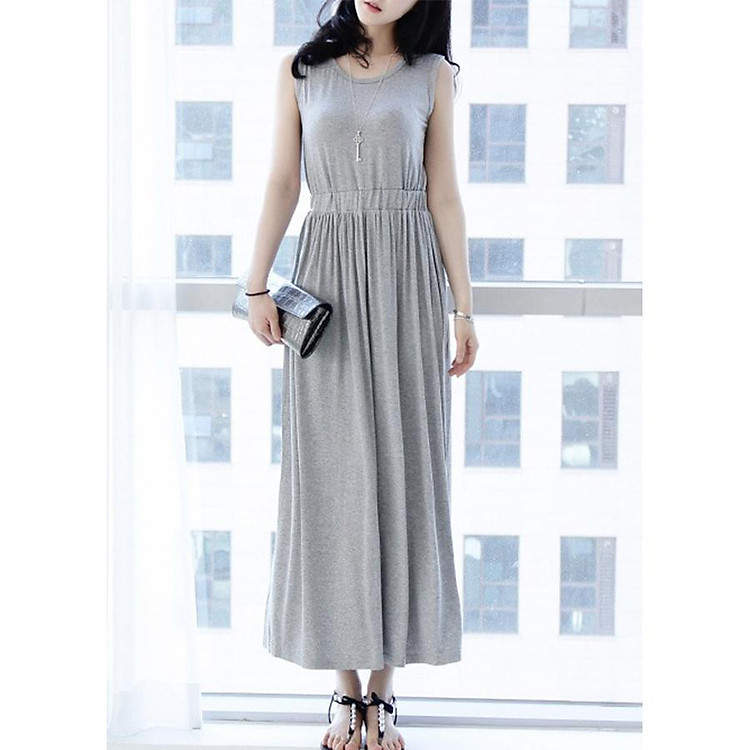 Đầm bầu suông dáng dài freesize db20