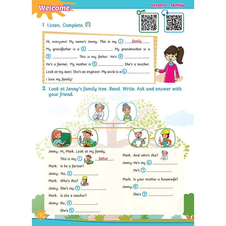 Bài Tập Bổ Trợ Tiếng Anh 4 Extra and Friends - Ảnh 3