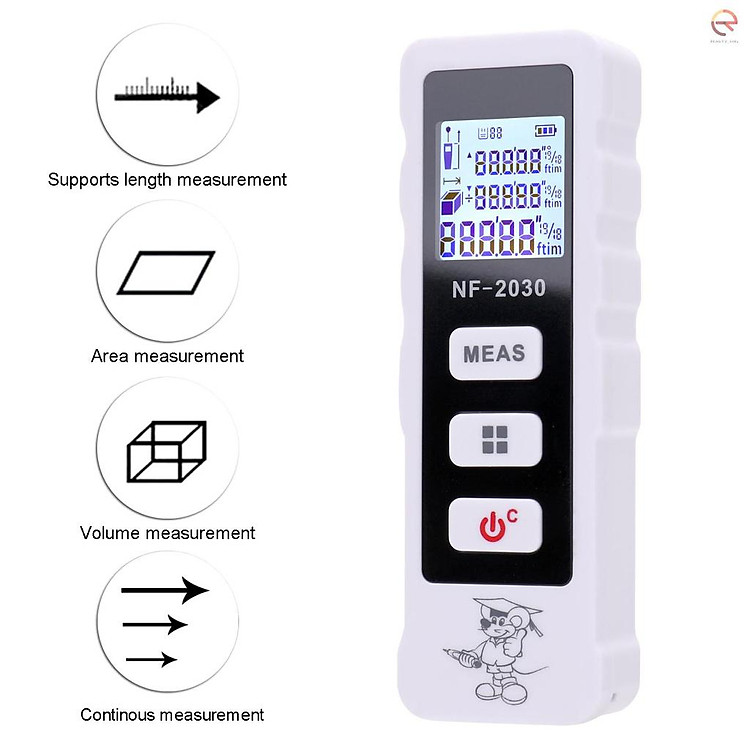 Thiết Bị Đo Khoảng Cách Kỹ Thuật Số 4 Chế Độ Nf-2030