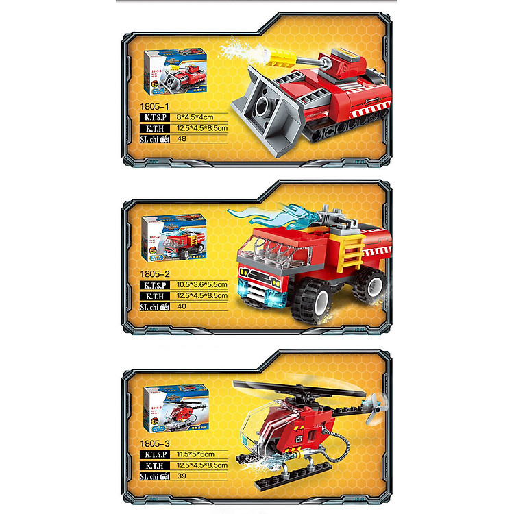 Đồ Chơi Lắp Ráp ENLIGHTEN 8IN1 Cho Bé Chính hãng Ưu đãi - Hình ảnh 3