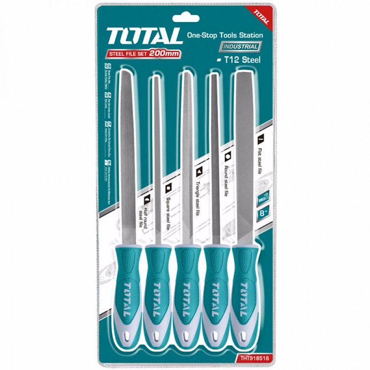 Bộ giũa sắt total THT918516