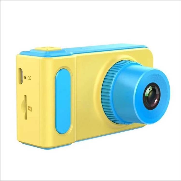 Máy Chụp Ảnh Mini Cho Bé Nhiều Màu Sắc Dùng Thẻ Nhớ Không Dùng FILM, Hỗ Trợ Ngôn Ngữ Tiếng Việt - Hàng Nhập Khẩu