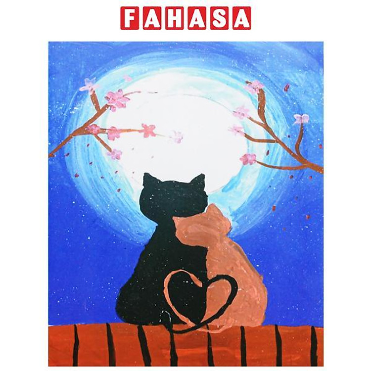 Tập Học Sinh Mèo Ngắm Trăng (96 trang, 100gsm)