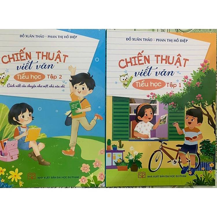 Combo chiến thuật viết văn tiểu học (Tập 1+Tập 2)