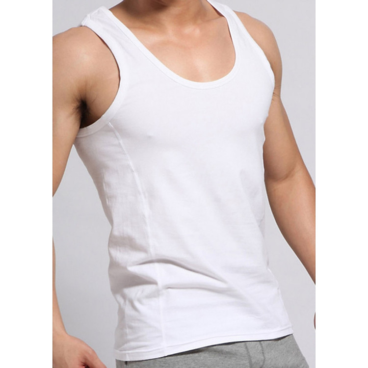 COMBO 03 áo lót nam kiểu ba lỗ trắng hàng Việt Nam