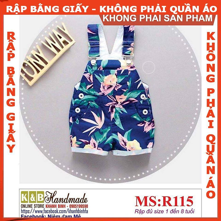 Rập Giấy Mã R115 (8 tuổi)