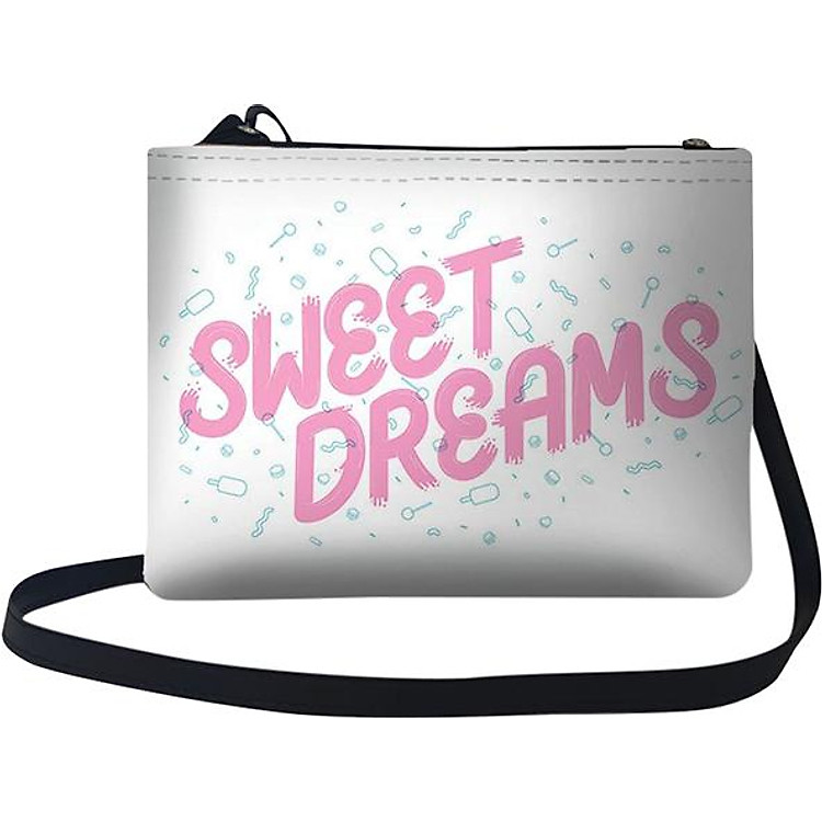 Túi Chéo Nữ In Hình Sweet Dreams - TUTE174 (24 x 17 cm)
