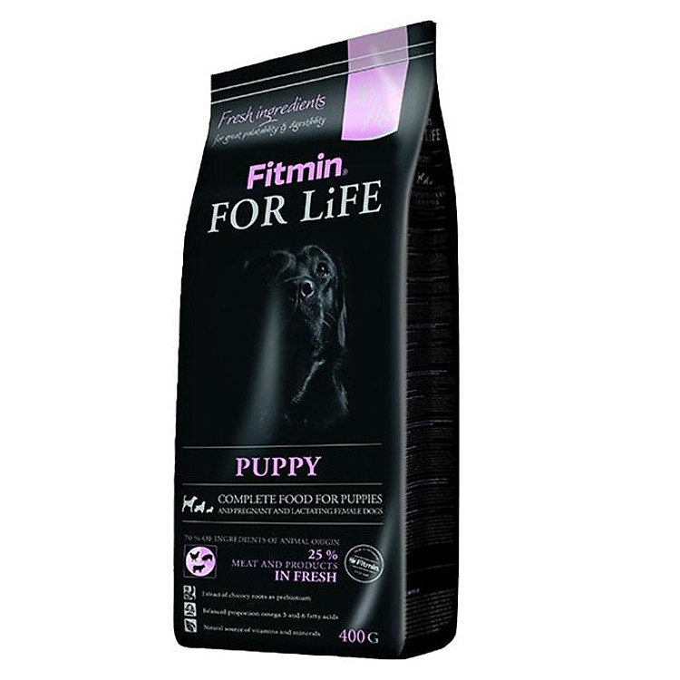 Thức Ăn Dành Cho Chó Nhỏ Tất Cả Các Giống -Fitmin Dog For Life Puppy All Breeds 400g