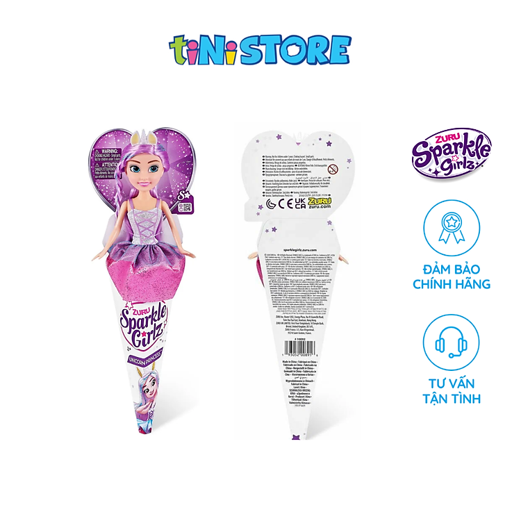 Mua tại Tiki: Búp Bê Công Chúa Unicorn Sparkle Girlz Chính hãng Ưu đãi