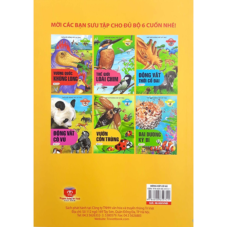 Thế Giới Động Vật Kì Thú - Động Vật Có Vú - Ảnh 7