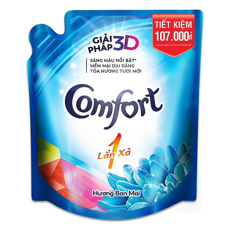 Nước Xả Vải Comfort Một Lần Xả Hương Ban Mai Túi 2.6L - 67145323