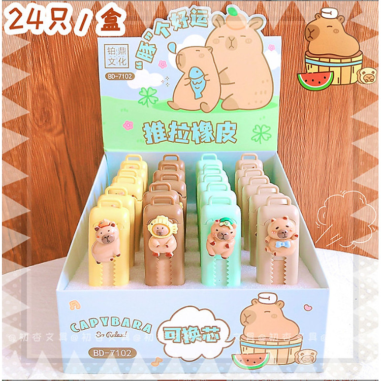 Bút Gôm Cao Su Kéo Đẩy (2.5*8cm) - Ảnh 4