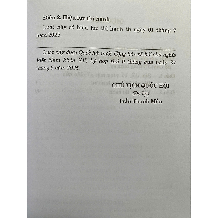 Luật Sửa Đổi, Bổ Sung Một Số Điều Của Bộ Luật Tố Tụng Hình Sự Năm 2025 - Ảnh 7