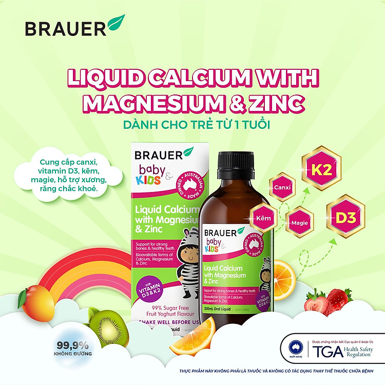 Mua Calcium hữu cơ & Vitamin D3 cho trẻ Chất lượng Ưu đãi - Hình ảnh 2
