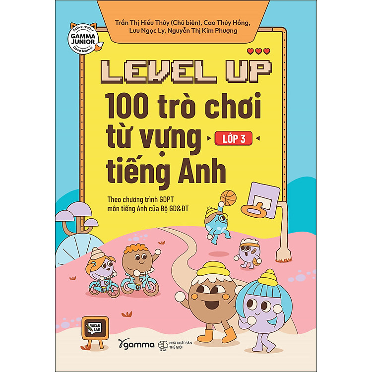 Level Up – 100 Trò Chơi Từ Vựng Tiếng Anh Lớp 3