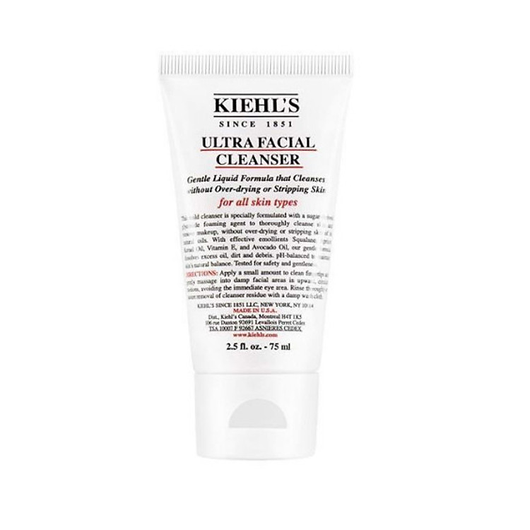 Sữa rửa mặt Kiehls Ultra Facial Cleanser 75ml