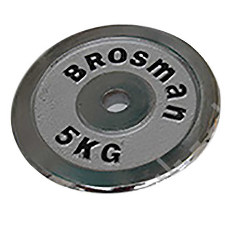 Tạ Miếng Inox Trắng (5kg)