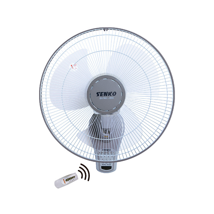 Quạt treo tường Senko TR1683 có remote điều khiển từ xa - Hàng chính hãng - Được chọn màu