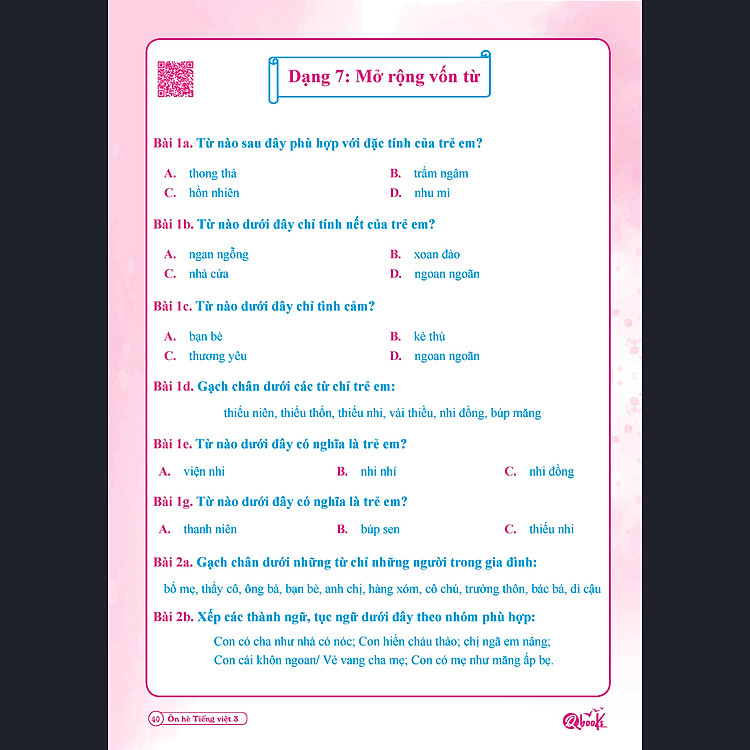 Ôn hè Tiếng Việt 3 - Ảnh 7