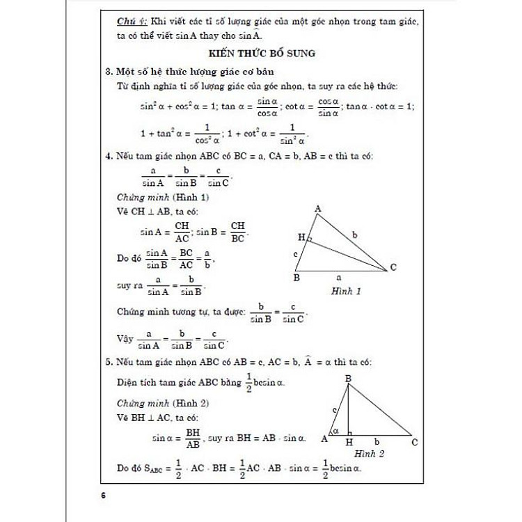 Toán Nâng Cao Hình Học 9 (Dùng Chung Các Bộ SGK Hiện Hành) - Ảnh 4