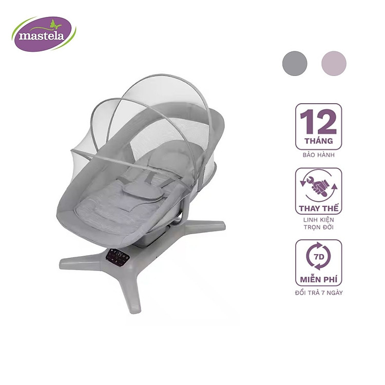 Mua Nôi đung đưa Mastela X 2024 - Hồng Chính hãng Tiết kiệm - Hình ảnh 5