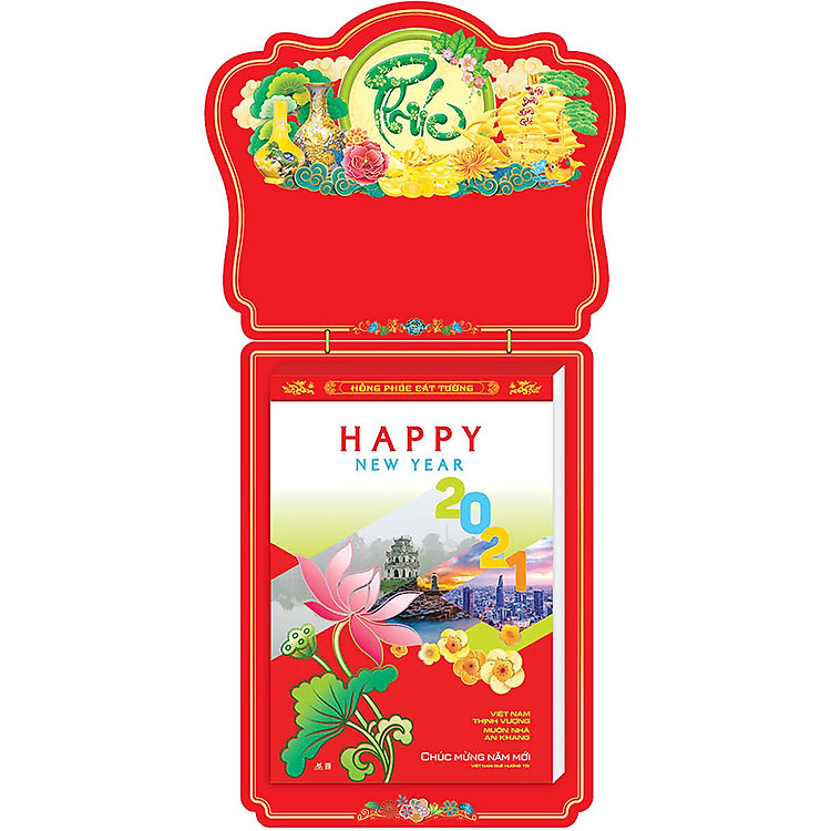 Lịch Văn Lang Bloc Siêu Cực Đại 2021 - BLO 02 (29.5 x 41 cm)