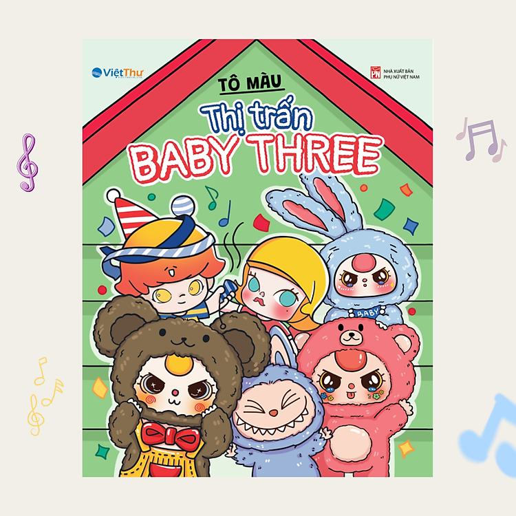Tô Màu Thị Trấn Baby Three (VT)