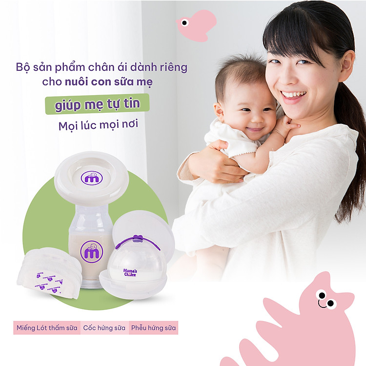 Mua Combo Cốc & Phễu Hứng Sữa Mama's Choice Giá tốt - Hình ảnh 2